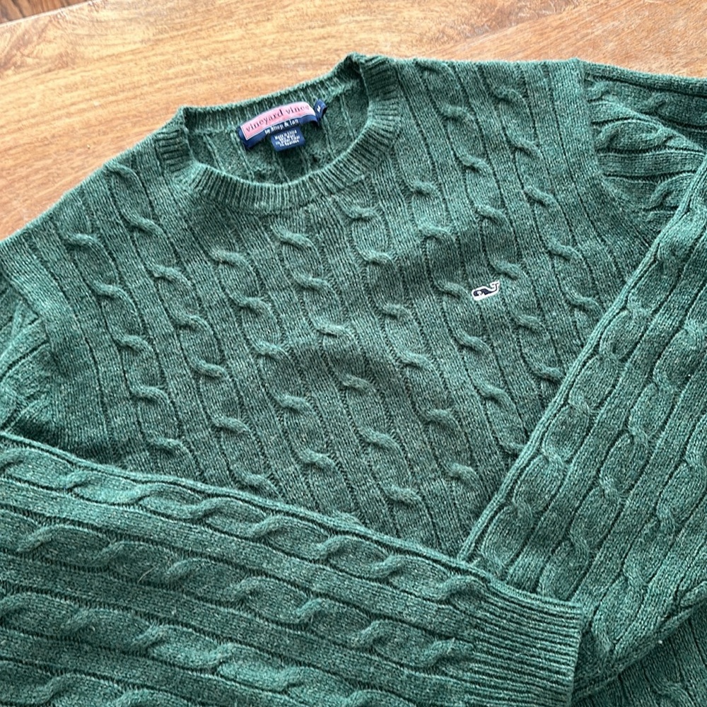 Vineyard Vines Cable Knit Sweater - Picture 2 of 5